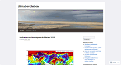Desktop Screenshot of climatevolution.com