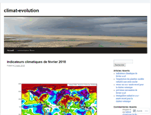 Tablet Screenshot of climatevolution.com
